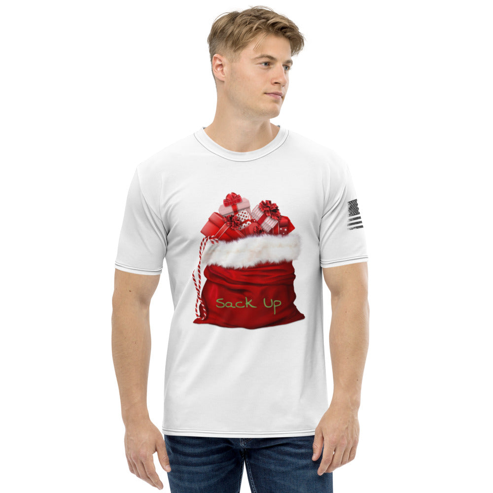 HPN Sack Up Men's Christmas T-shirt