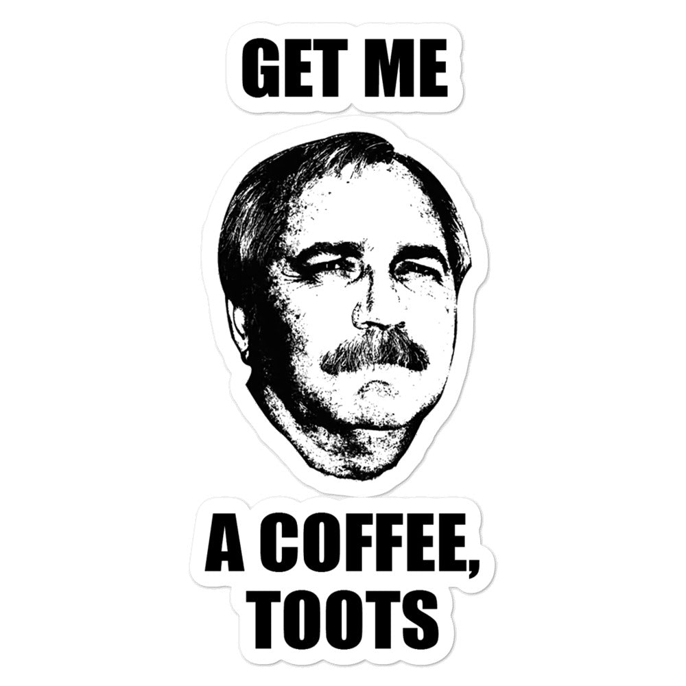 Get Me a Coffee, Toots stickers