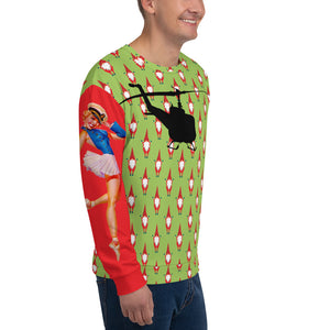 HPN Ugly Christmas Huey Pin Up Girl Unisex Sweatshirt