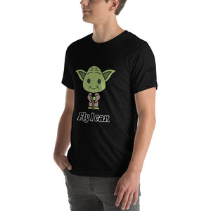 HPN Fly I Can Baby Yoda Short-Sleeve Unisex T-Shirt