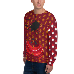 MD500 Big Ol' Ornaments Ugly Christmas Sweatshirt