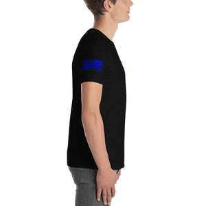 HPN - Thin Blue Line - Airborne Law Enforcement - Short-Sleeve Unisex T-Shirt
