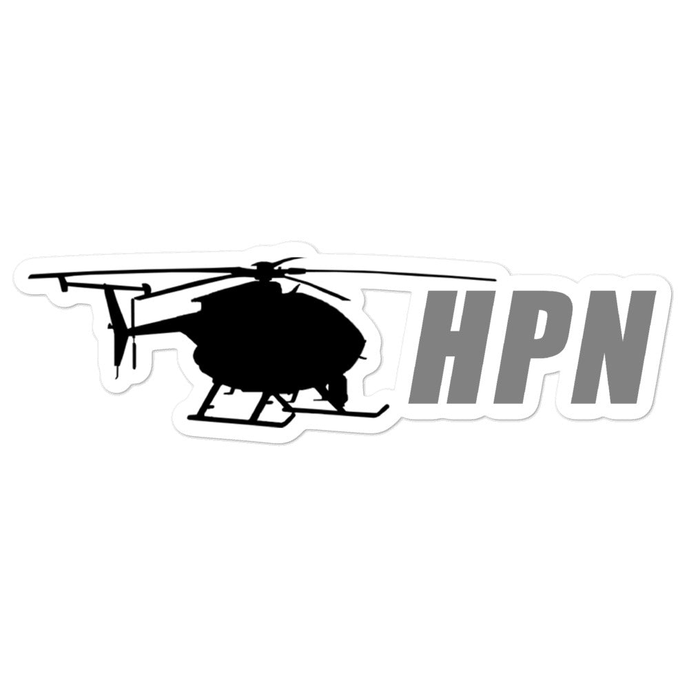 HPN Grey Logo Sticker