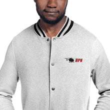 Load image into Gallery viewer, HPN Logo Embroidered Champion Bomber Jacket

