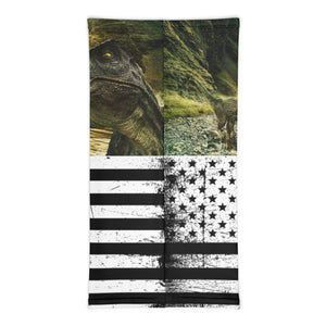 Dinosaur/American Flag Neck Gaiter