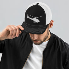 Load image into Gallery viewer, H125 (AStar) Trucker Cap White/Black
