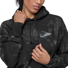 Load image into Gallery viewer, Black Hawk - Unisex Champion tie-dye hoodie  UH-60
