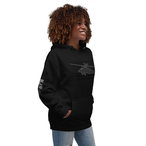 Blacked Out Edition Apache - Unisex Hoodie