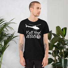 Load image into Gallery viewer, ASTAR HPN Y&#39;all Need Jesus (Nut) Short-Sleeve Unisex T-Shirt
