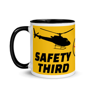 Safety Third Mug with Color Inside