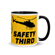 Load image into Gallery viewer, Safety Third Mug with Color Inside
