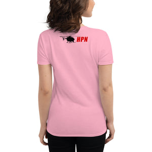"Do What You Love" Helicopter Women's short sleeve t-shirt